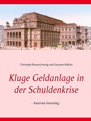 cover image of Kluge Geldanlage in der Schuldenkrise